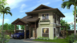 Twin Palms Davao - Jenny house, beautiful 2 storey house in Davao with 4 bedrooms and 3 toilets and baths. This house in Davao can also be thru Pag-ibig housing. Davao houses. 2 -storey home in Davao City
