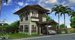 Twin Palms Davao - beautiful 2 storey house in Davao with 3 bedrooms and 3 toilets and baths. This Davao home can also be thru Pag-ibig housing. Davao subdivisions.
