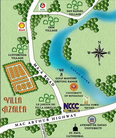 Villa Azalea, a Davao subdivision near the city, has affordable house and lot packages.
