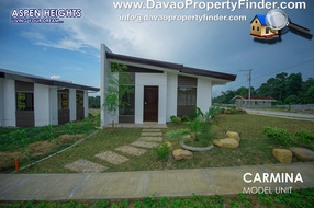 Carmina house has 2 bedrooms and 1 toilet and bath. Its total lot area is 100sqm and floor area floor area of 40sqm.