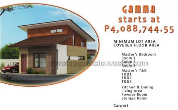 Gamma House Model - Villa Azalea Subdivision
