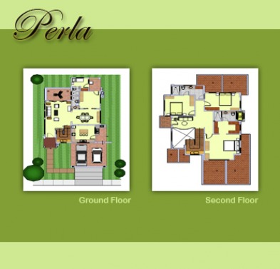 Perla Floorplan - Villa de mercedes
